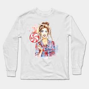 Fashion girl Long Sleeve T-Shirt